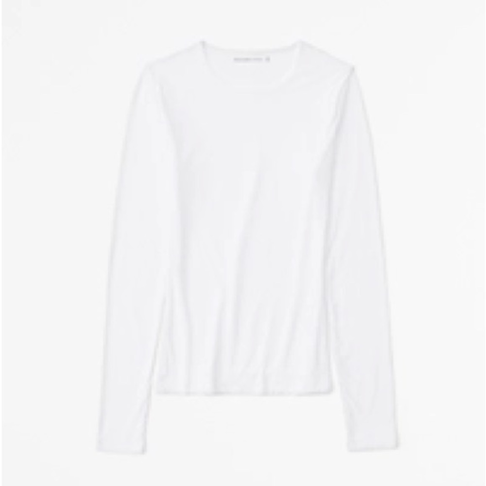 Abercrombie & Fitch Soft Matte Seamless Tuckable Long Sleeve Tee